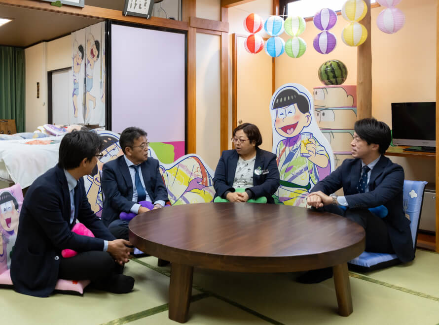 ホテル湖龍「おそ松さんコラボルーム」プロデュース