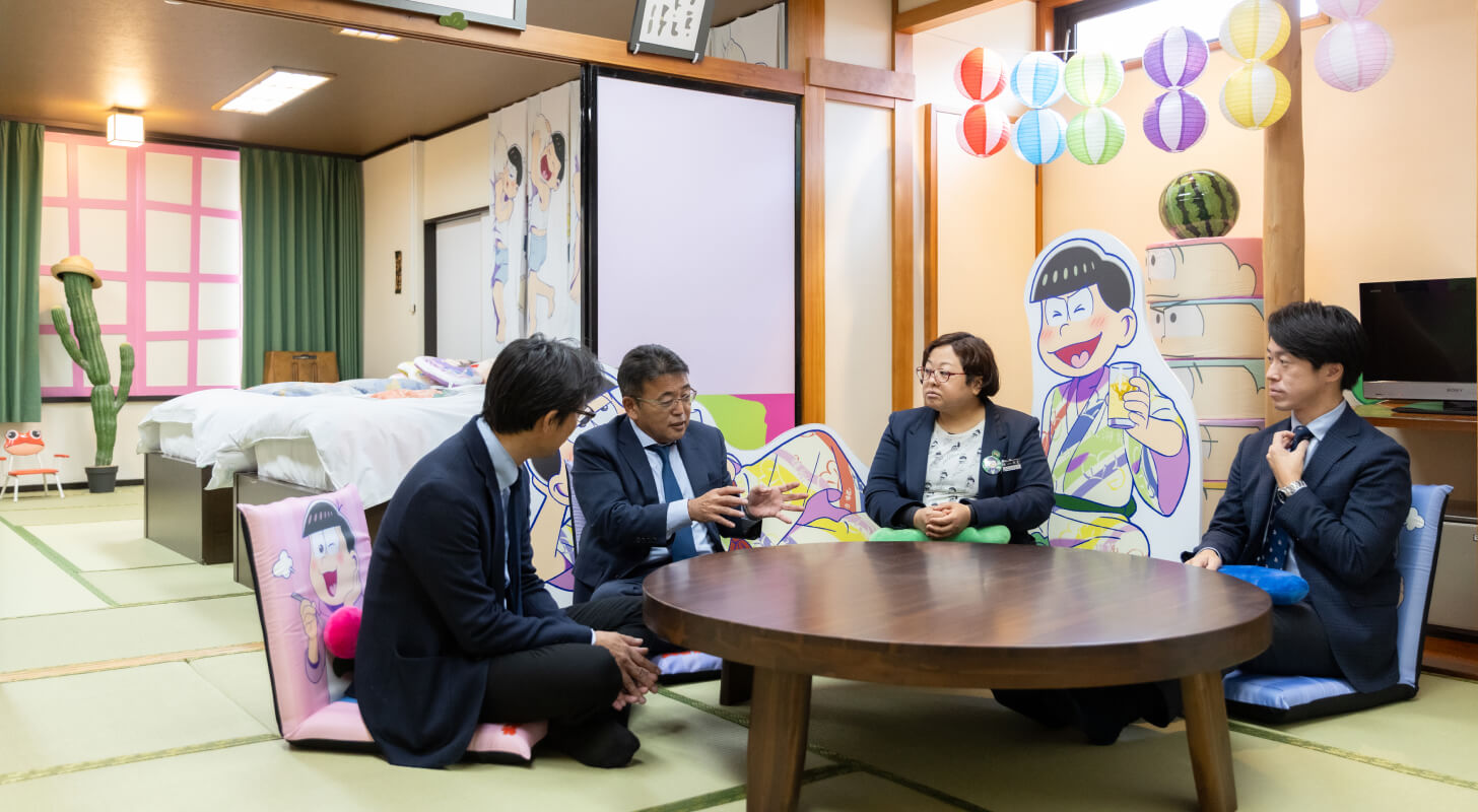 ホテル部屋内装