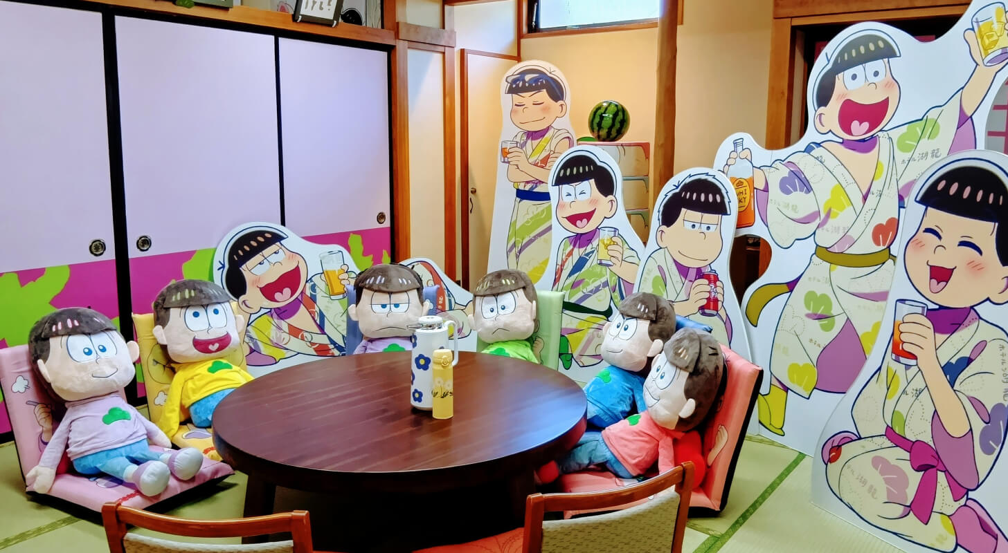 おそ松さん×ホテル湖龍プレミアムルーム