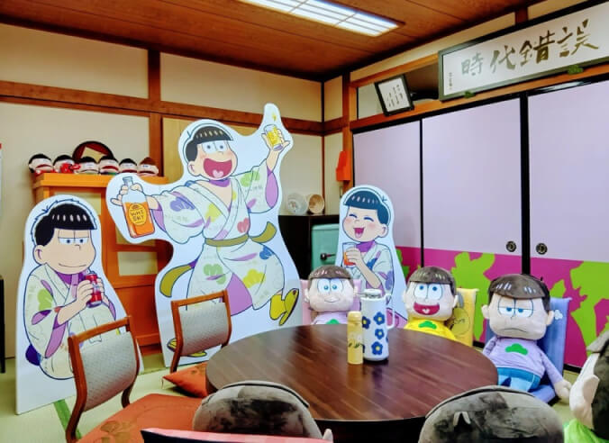 おそ松さん×ホテル湖龍プレミアムルーム