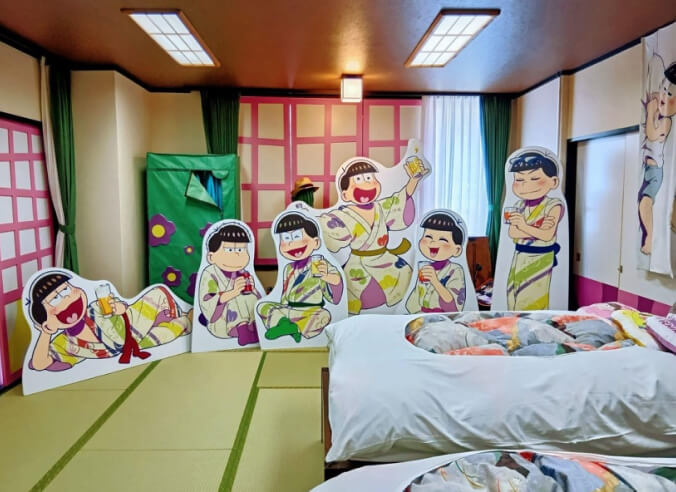 おそ松さん×ホテル湖龍プレミアムルーム